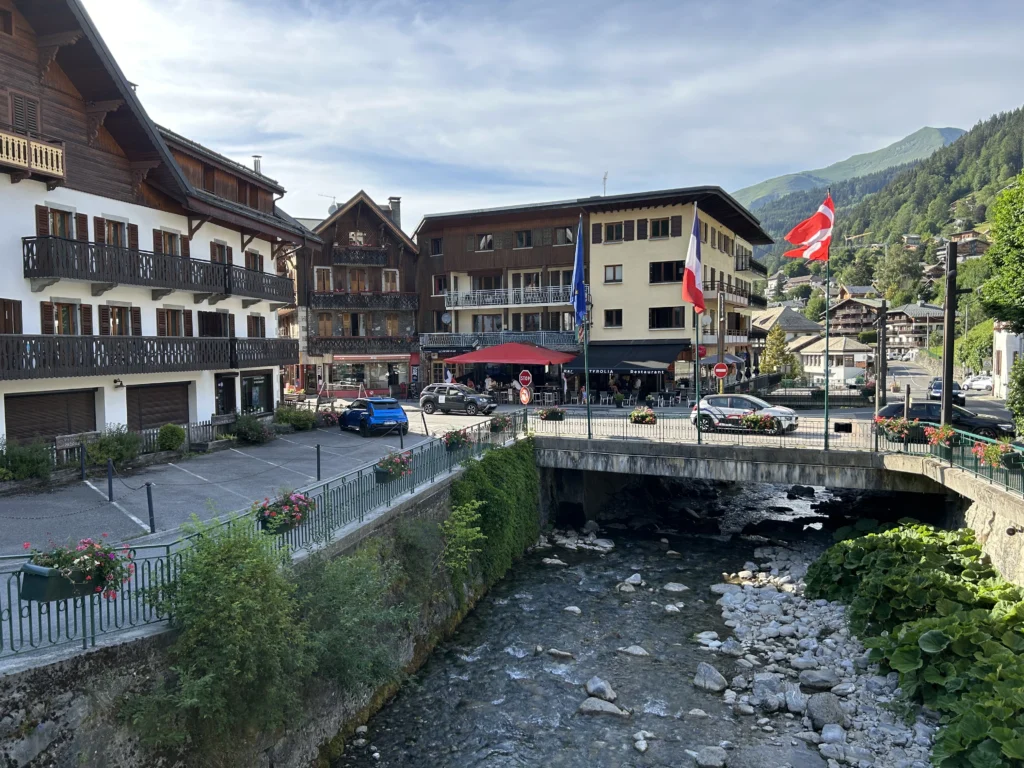 Morzine town center